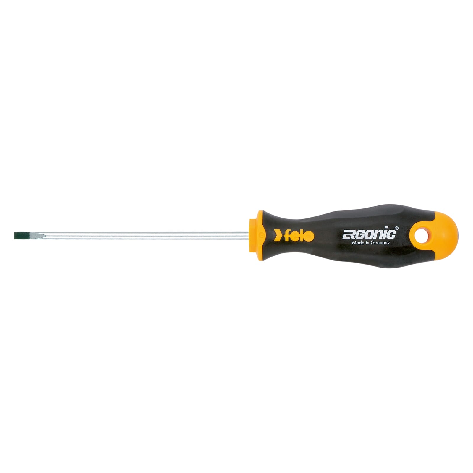 Felo 400 Ergonic Screwdriver Flat 3.5 x .6 x 100mm Hardened Tip