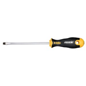 Felo 400 Ergonic Screwdriver Flat 6.5 x 1.2 x 150mm Hardened Tip