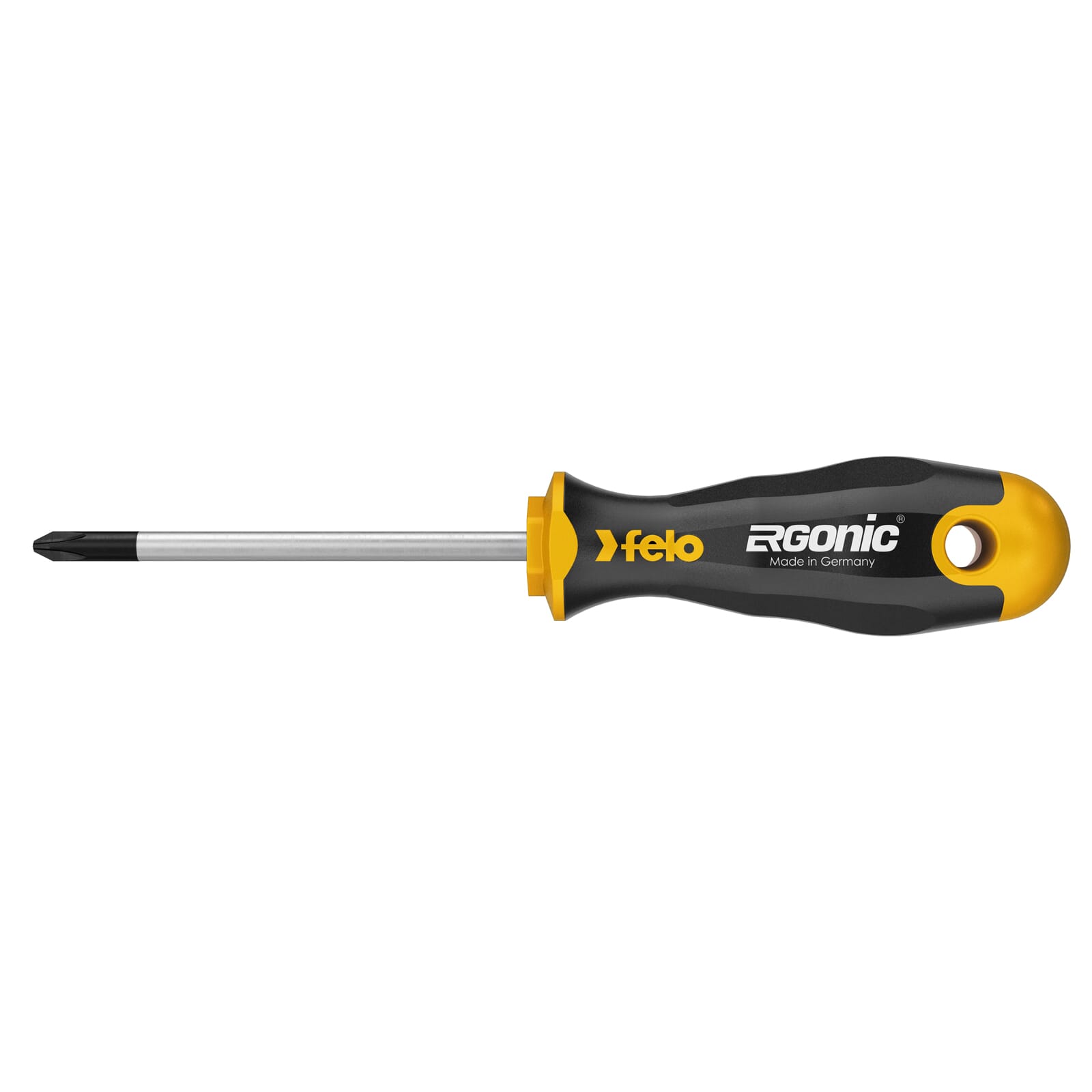 Felo 402 Ergonic Screwdriver Phillips #2 x 100mm Hardened Tip
