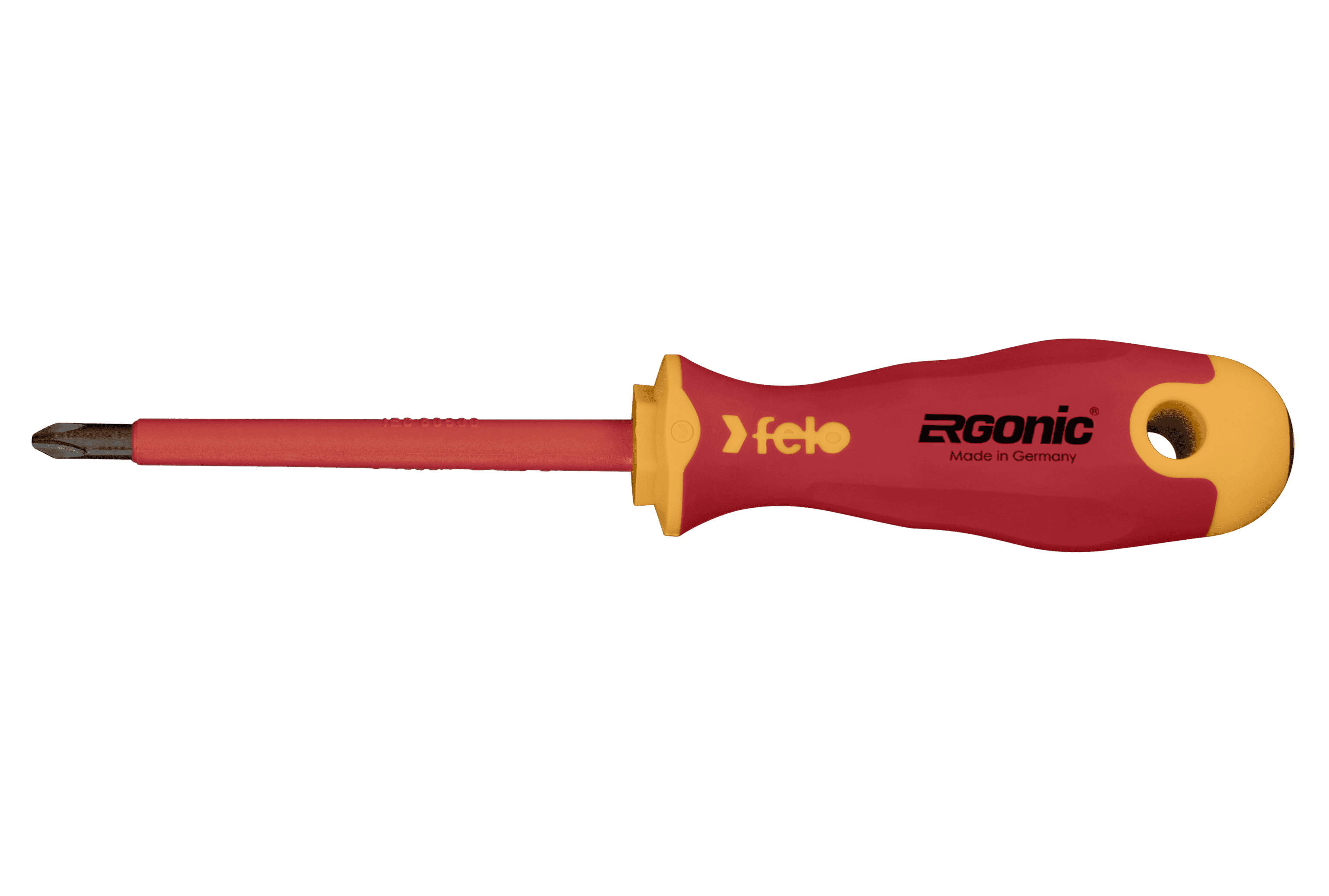 Felo 414 Ergonic Screwdriver Phillips #2 x 100mm Insulated Hardened Tip