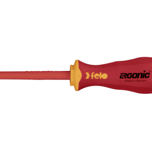 Felo 417 Ergonic Insulated Plus/Minus Screwdriver Size Z2 Hardened Tip