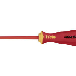 Felo 419 Ergonic Screwdriver Square #1 x 100mm Insulated Hardened Tip