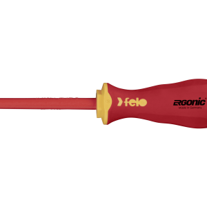 Felo 419 Ergonic Screwdriver Square #2 x 100mm Insulated Hardened Tip