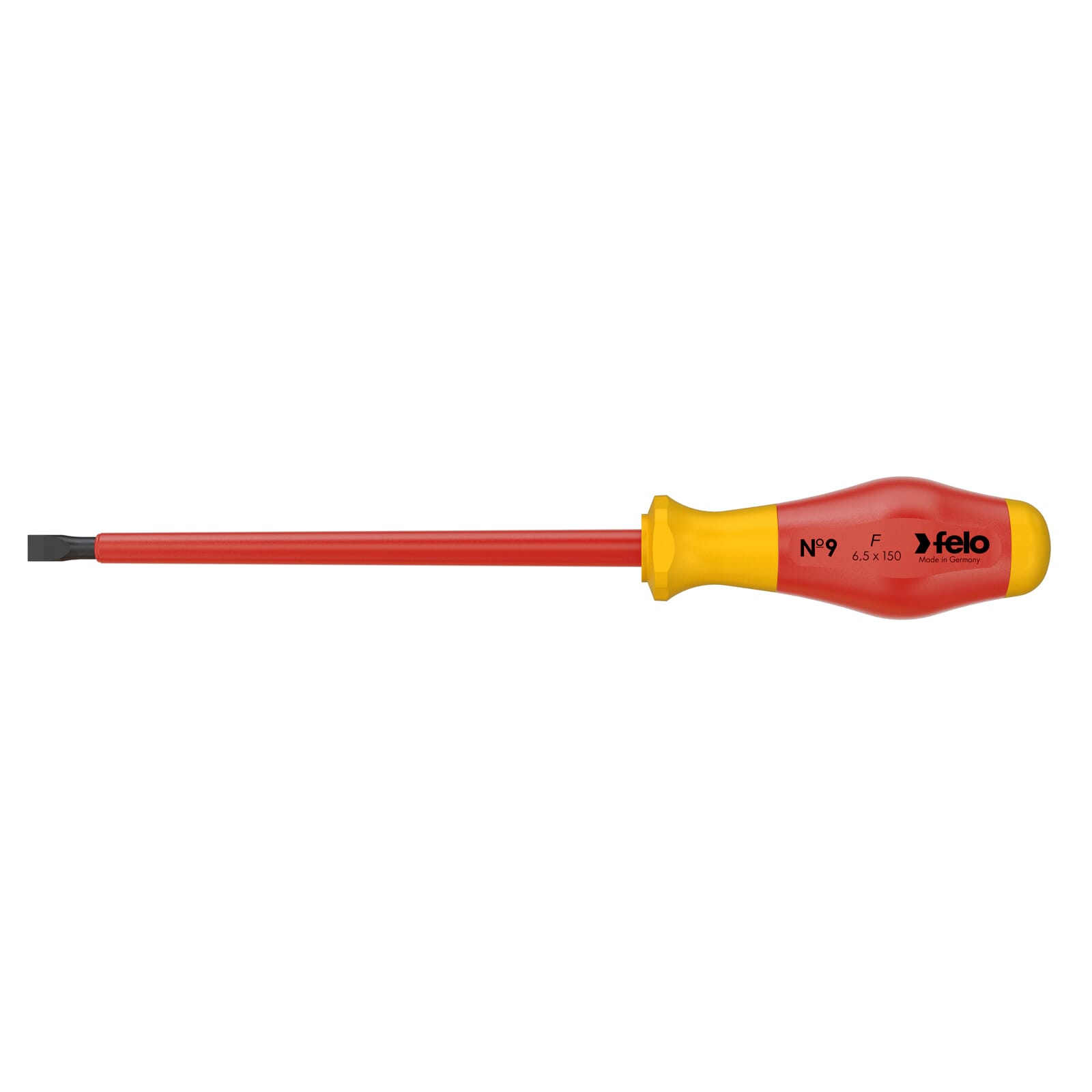 Felo 913 Screwdriver SL 6.5 x 1.2 x 150mm VDE