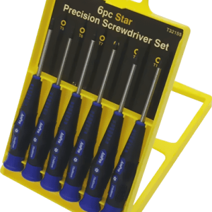 AmPro T32155 Precision Torx Screwdriver Set 6pc