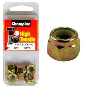 Champion Nyloc Nut UNF 3/8in (A) - GR5