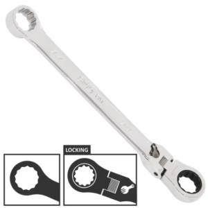 SPANNER DOUBLE RING GEARDRIVE FLEX HEAD SAE 5/16''