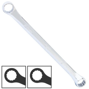 SPANNER RING DOUBLE RING METRIC 22MM X 24MM 40DEGREE