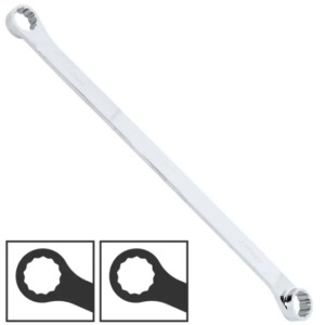 SPANNER DOUBLE RING METRIC 22MM X 24MM 15DEGREE