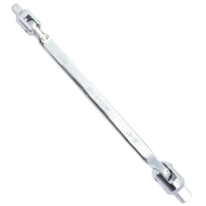 SOCKET - FLEXIBLE DOUBLE DUALHEAD SPANNER 1/4X3/8"DR