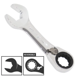 SPANNER ROE STUBBY REVERSIBLE GEARDRIVE SAE 11/16"