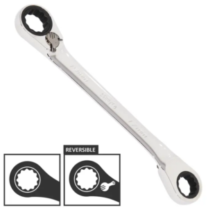 SPANNER DOUBLE RING REVERSIBLE GEARDRIVE METRIC 12MM X 13MM