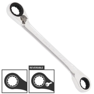 SPANNER DOUBLE RING REVERSIBLE GEARDRIVE SAE 5/16" X 3/8"