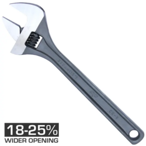 WRENCH ADJUSTABLE PREMIUM BLACK 250MM