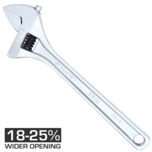 WRENCH ADJUSTABLE PREMIUM CHROME 300MM