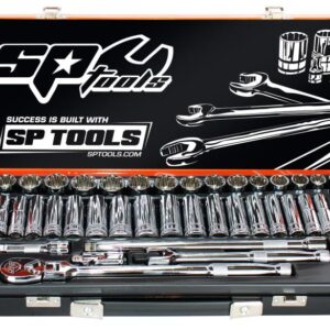 SOCKET SET - 3/8"DR 12PT & 6PT 50PC METRIC/SAE