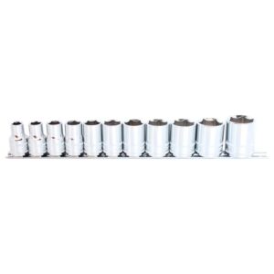 SOCKET RAIL 1/2DR 6PT 11PC SAE
