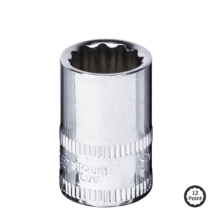 SOCKET - 1/4"DR STANDARD 12PT METRIC 13MM