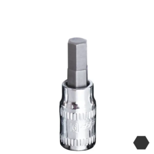 SOCKET - 1/4"DR INHEX METRIC 5MM