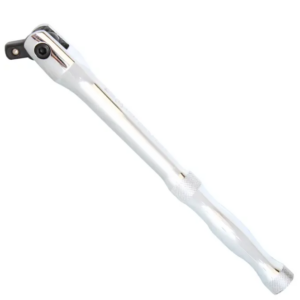 SOCKET ACCESSORIES - 1/4"DR FLEX HANDLE CHROME 145MM
