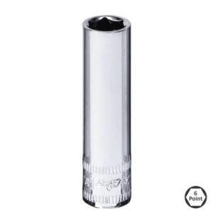 SOCKET - 1/4"DR DEEP 6PT SAE 1/2"