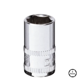 SOCKET - 1/4"DR STANDARD 6PT SAE 1/2"