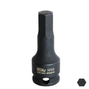 SOCKET IMPACT 3/8"DR INHEX METRIC 6MM SP TOOLS