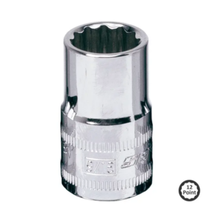 SOCKET - 1/2"DR STANDARD 12PT SAE 11/16"