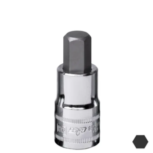 SOCKET - 1/2"DR INHEX METRIC 6MM