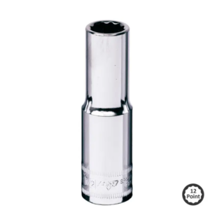 SOCKET - 1/2"DR DEEP 12PT SAE 3/8"