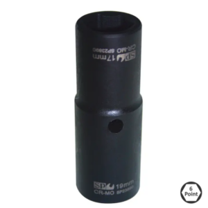SOCKET IMPACT 1/2"DR FLIP METRIC 17MM X 19MM