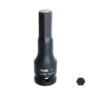 SOCKET IMPACT 1/2"DR INHEX SAE 7/16" SP TOOLS