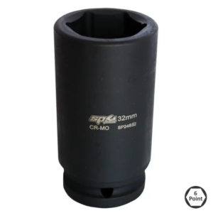 SOCKET IMPACT 3/4DR 6PT DEEP METRIC 38MM SP TOOLS