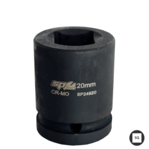 SOCKET IMPACT 3/4"DR DOUBLE SQUARE METRIC 20MM