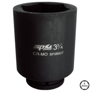 SOCKET IMPACT 1-1/2"DR 6PT DEEP SAE 4-3/8"