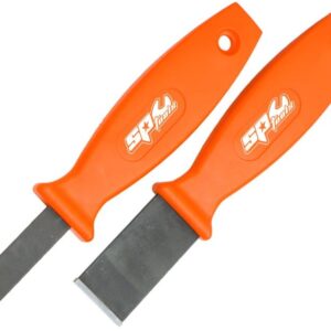 AUTO SPECIALITY - SCRAPER SET CARBIDE 2PC  1-1/4" & 5/8" WIDE