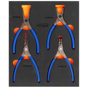 PLIERS & CUTTERS - CIRCLIP 4PC SET - 1.8MM TIPS