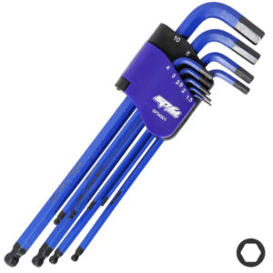 KEY SET - METRIC HEX BALL DRIVE 9PC