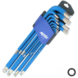 KEY SET - METRIC HEX JUMBO BALL DRIVE 13PC