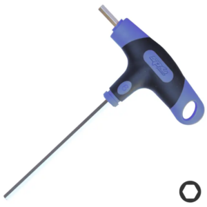 KEY SET - METRIC HEX T-HANDLE 4MM