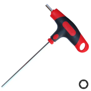 KEY SET - SAE HEX T-HANDLE 1/8"
