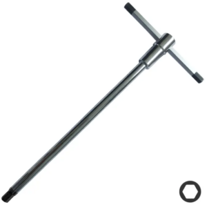 KET SET - METRIC HEX SLIDING T-HANDLE 5MM