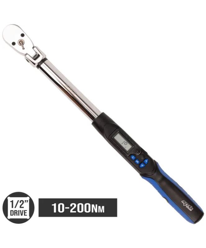 MEASURING - TORQUE WRENCH DIGITAL 1/2"DR FLEX HEAD