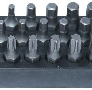 BIT SET -  METRIC/SAE HEX & TORX - 30PC SET