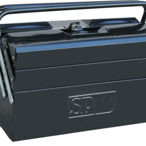 TOOL BOX - CANTILEVER 15L 5 TRAY BLACK