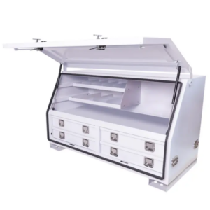 TOOL BOX - TRUCK BOX 1370MM 4 DRAWER WHITE