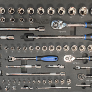 EVA TOOLKIT - 67PC METRIC - SOCKET AND ACCESSORIES