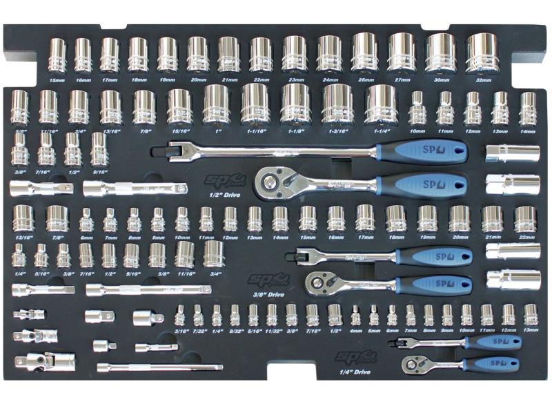 EVA TOOLKIT - 103PC METRIC/SAE- SOCKET AND ACCESSORIES