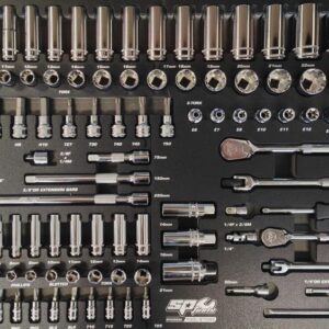 EVA TOOLKIT - 106PC METRIC - SOCKET AND ACCESSORIES