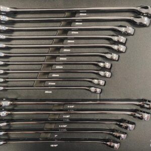 EVA TOOLKIT - 15PC METRIC/SAE - LARGE ROE SPANNERS